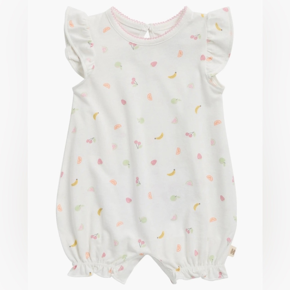 HUGGIES Organic Cotton Blend Romper 9M